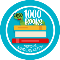 1000 Books Before Kindergarten Button